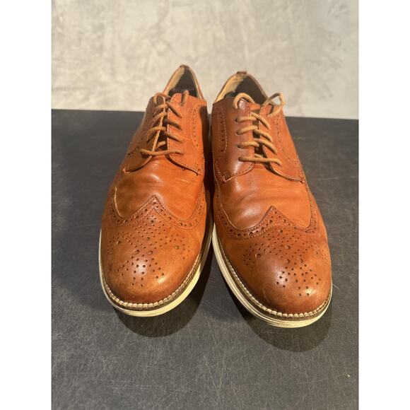 Cole Haan Shoes Mens Size 11 Brown Original Grand Wingtip Oxford Leather Casual main image 4